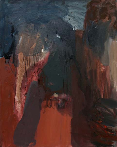 Nimetön  <br>	öljy kankaalle 2005, 100 x 91 cm