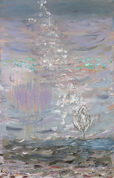 Marraskuu  <br>öljy kankaalle 90 x 	140 cm,  2007 