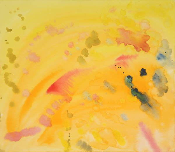 Vapautuminen - Let it go<br>  akvarelli 2012