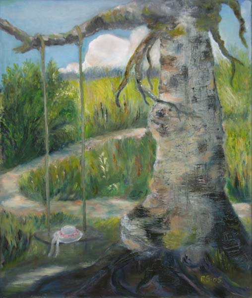Hattu unohtui  <br>öljy, 2005