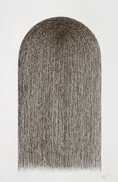 Hämärä  <br>tussi paperille, 2005