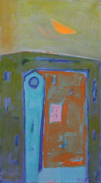 Kuun varjo  <br>öljy 2007