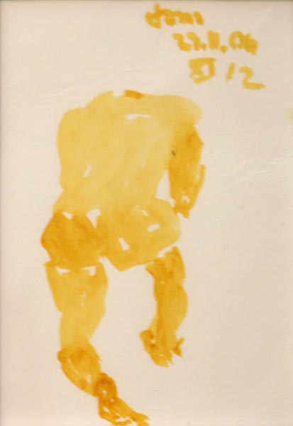 Aikalisä  <br>akvarelli, 2006