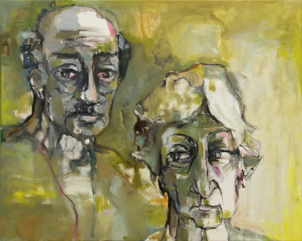Eroa en ole edes ajatellut  <br>öljy 2010, 50x61cm