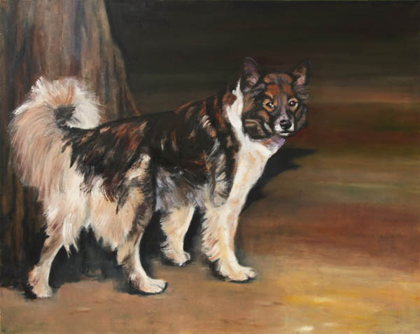 Dina  <br>öljy kankaalle, 2010