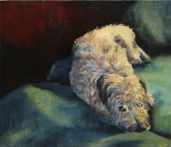 Neiti Pöppönen  <br>öljy kankaalle, 2010