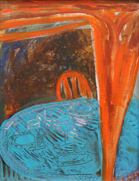 sarjasta Koko kesän Håkanit  <br>akryyli 2009