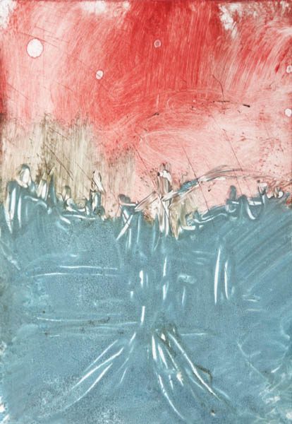 Sound of Manhattan  <br>monotypia 2010