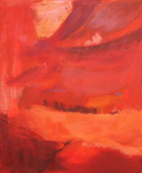 Unelmaa kohti  <br>öljy 2011, 50 x 60cm