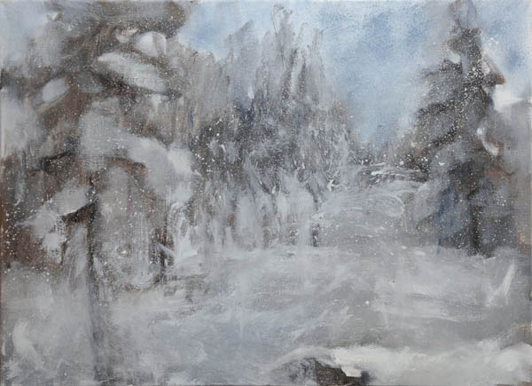 Myräkkä  <br>öljy 2012, 	60x81cm